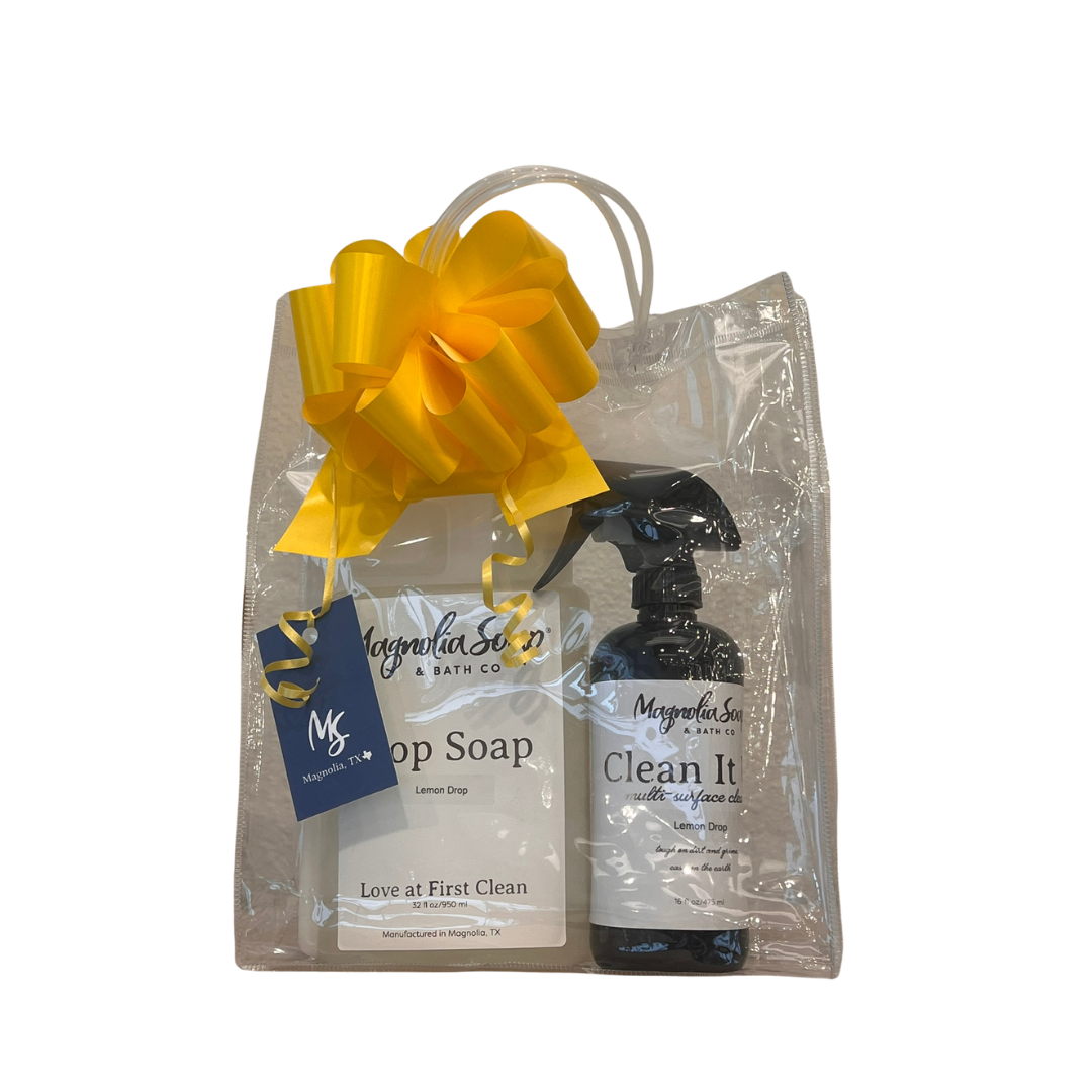 Mop Soap + Clean It Up Set
